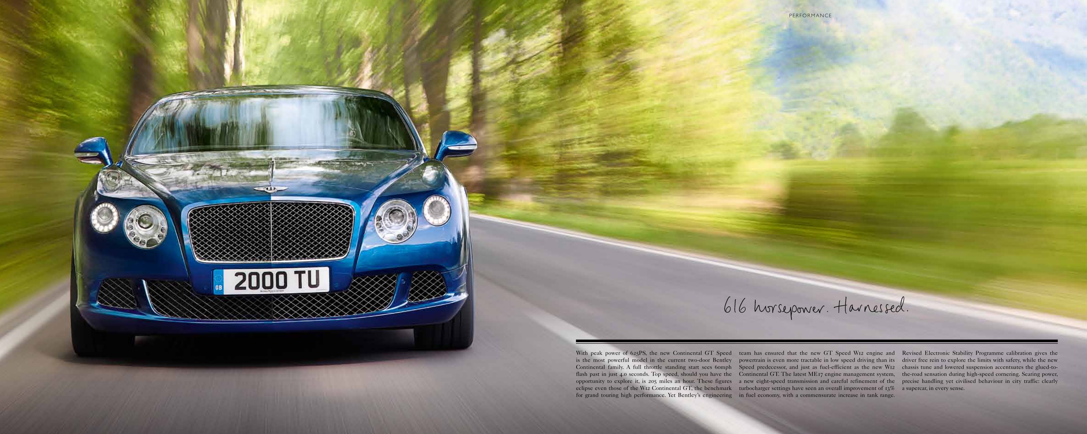 2012 Bentley Continental GT Speed Brochure Page 35